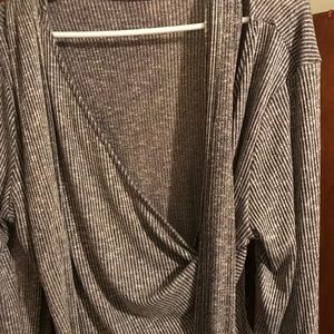 Agnes & Dora Wrap Top